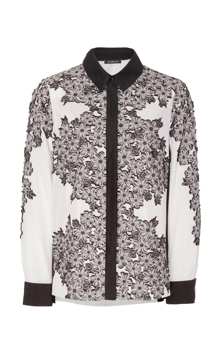 Mi Jong Lee High-low Button Down Shirt