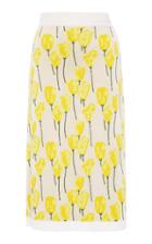 Claudia Li Jacquard Knit Skirt