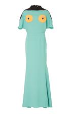 Edeline Lee Collage Short Sleeve Gown