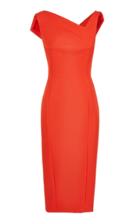 Maticevski Machina Sleeveless Fitted Dress