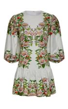 Moda Operandi Borgo De Nor Tabitha Eyelet Cutout Cotton Dress
