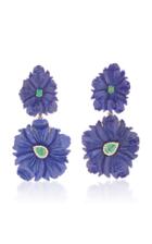Casa Castro Lapis Flowers Earrings