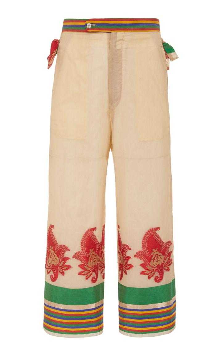 Bode Exaggerated Paisley Trouser