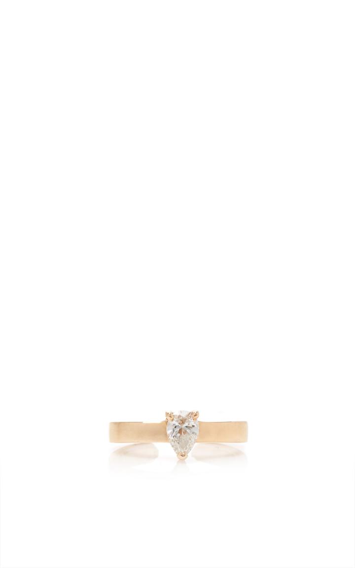 Anita Ko Pear Diamond Ear Cuff