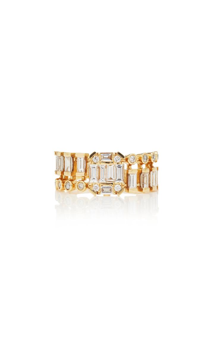 Shay Illusion Center Dot-dash Ring
