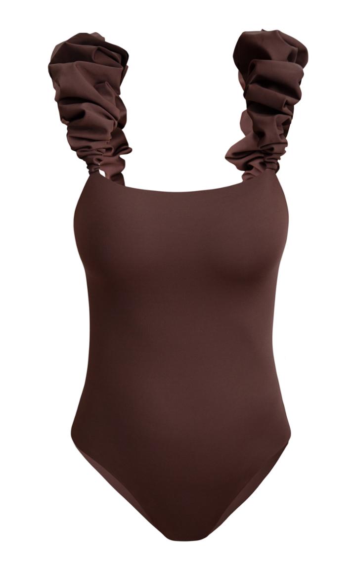 Moda Operandi Maygel Coronel Denise Ruffled Strap Swimsuit