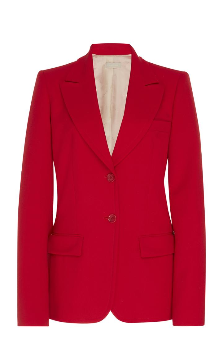 Elie Saab Wool Tuxedo Jacket
