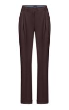 Moda Operandi Bevza Wool Straight-leg Pants