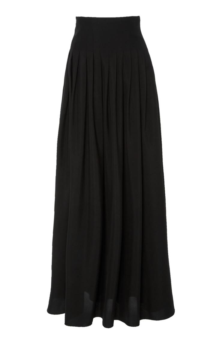Rosetta Getty Pleated Panel Skirt