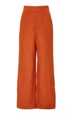 Moda Operandi Significant Other Solace High-waisted Linen-blend Amber Pants Size: 4