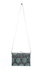 Moda Operandi Paco Rabanne Pixel Ii Lurex Jacquard Floral Shoulder Bag