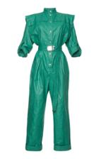 Philosophy Di Lorenzo Serafini Coated Linen Jumpsuit