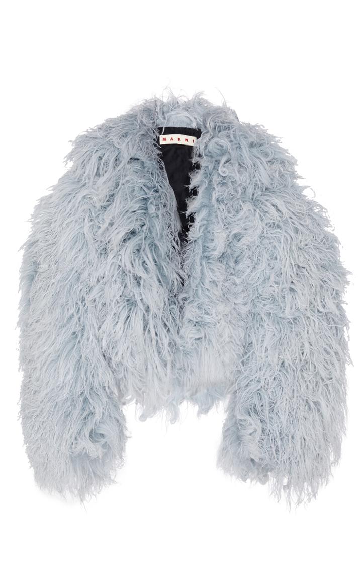 Marni Goat Fur Jacket