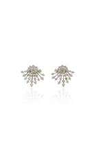 Hueb Luminus White Diamond Stud Earrings