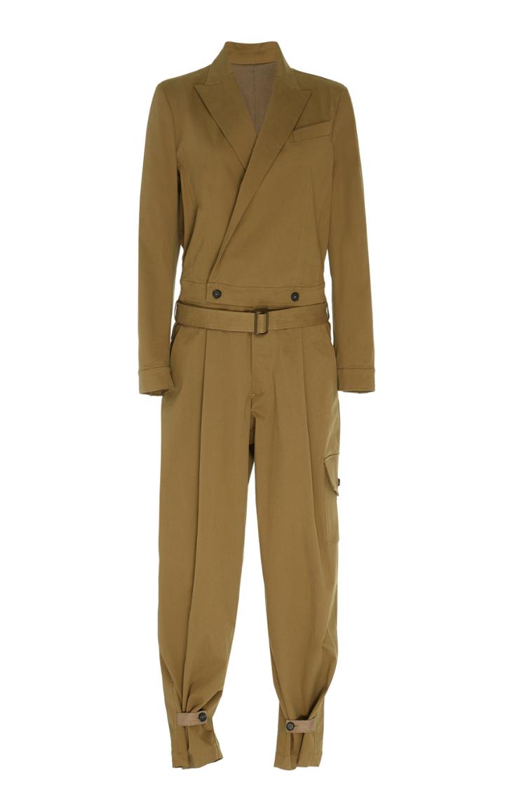 Tre By Natalie Ratabesi Styx Tailored Cotton Jumpsuit