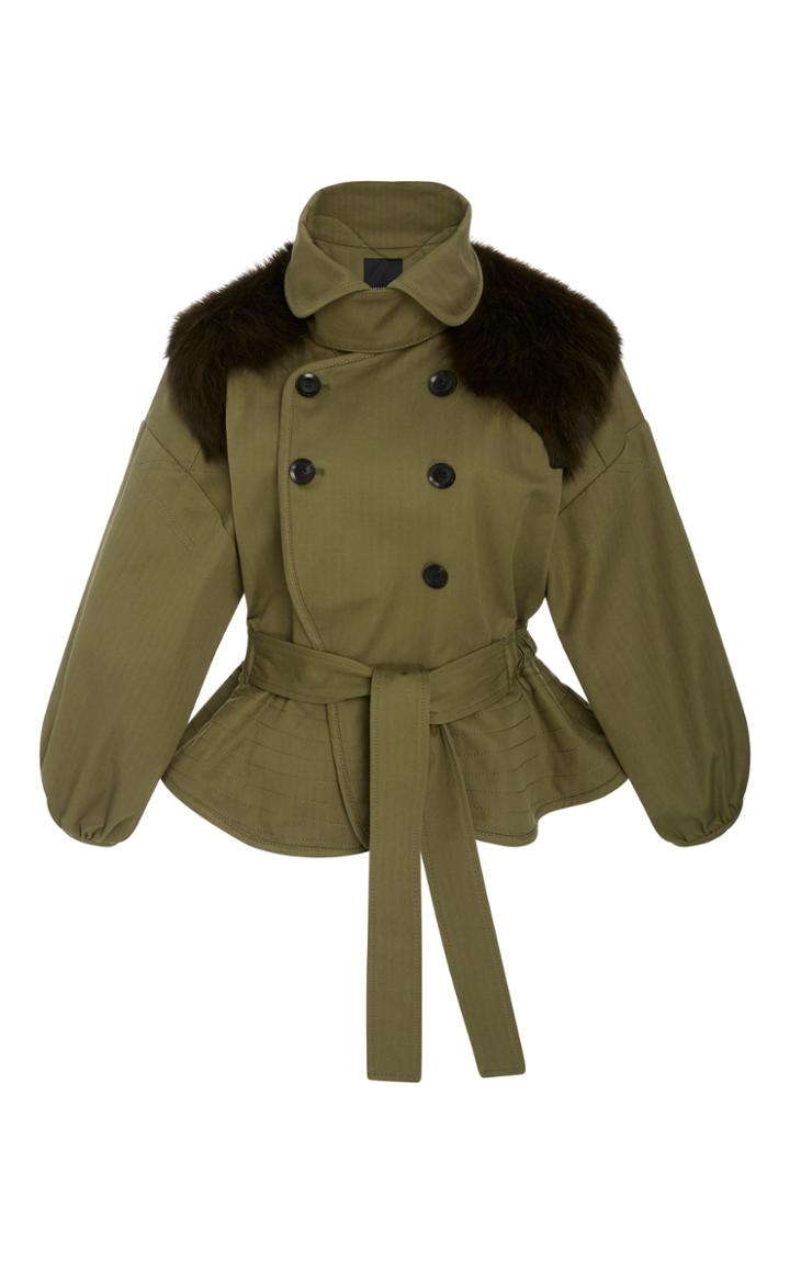 Marissa Webb Laurel Canvas & Shearling Jacket