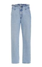 Nobody Denim Sienna Raw High-rise Straight-leg Jeans