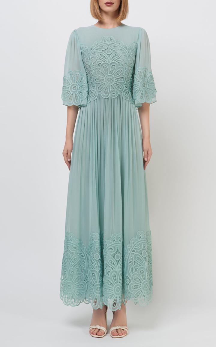 Moda Operandi Costarellos Kenley' Silk-chiffon A-line Dress