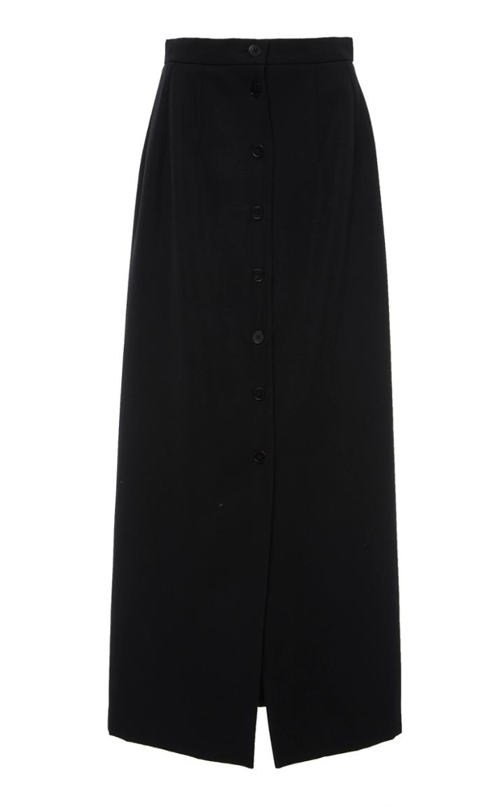 Jil Sander Merel Wool Maxi Skirt