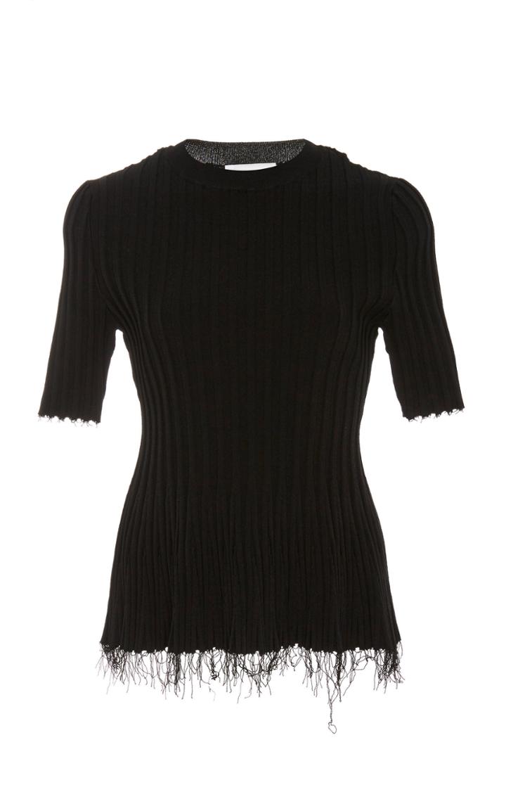 Altuzarra Novello Ribbed Knit Top