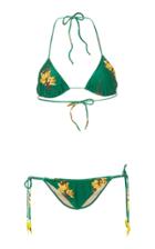 Adriana Degreas Josephine Baker Triangle Bikini With Side Ties
