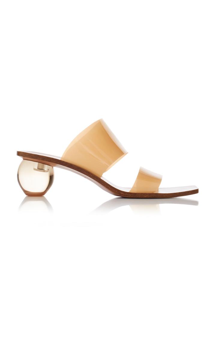 Cult Gaia Jila Lucite Vinyl Sandals