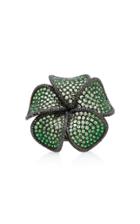 Wendy Yue Tsavorite Flower Ring