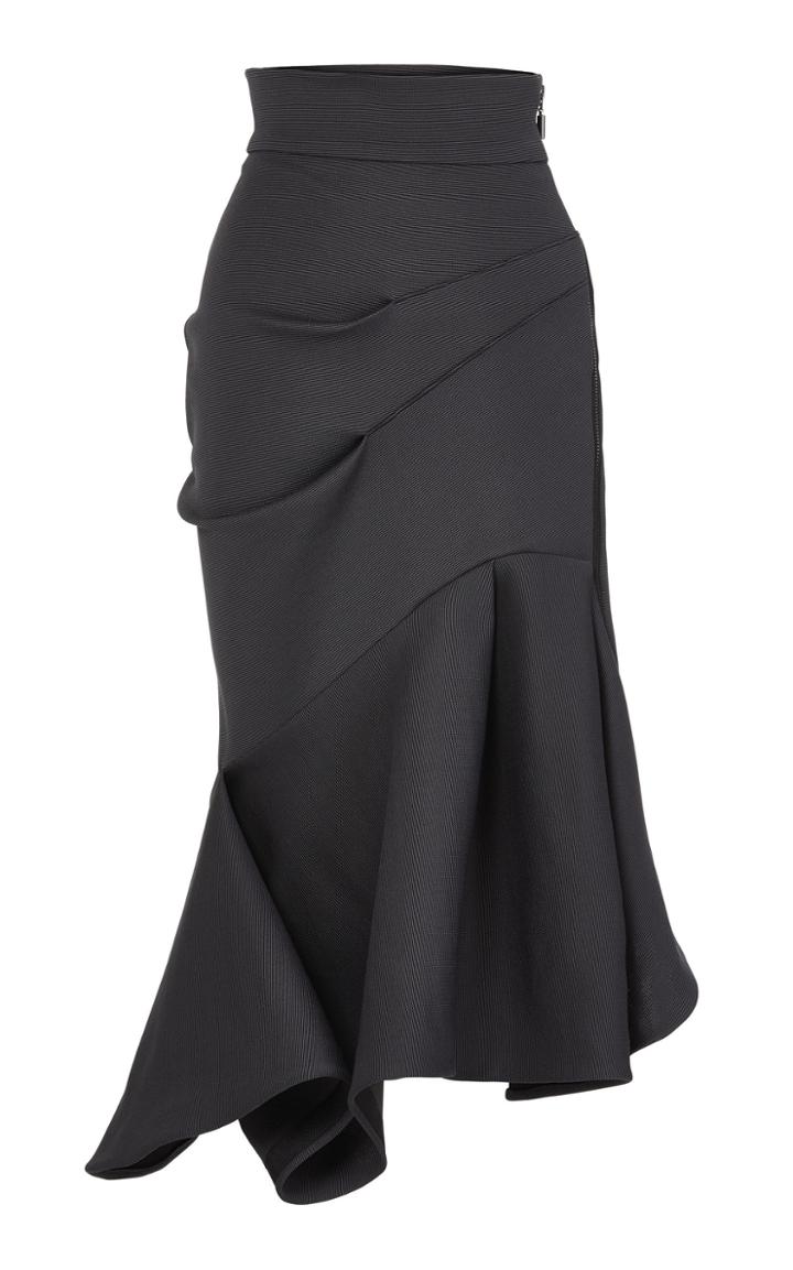 Maticevski Quill Flirt Draped Skirt