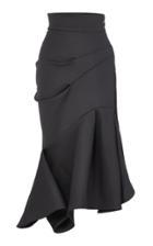 Maticevski Quill Flirt Draped Skirt
