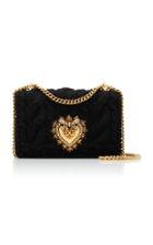 Moda Operandi Dolce & Gabbana Devotion Small Crochet Knit Crossbody Bag