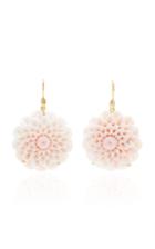 Annette Ferdinandsen M'o Exclusive: Dahlia Blossom Pink Conch Shell Earring