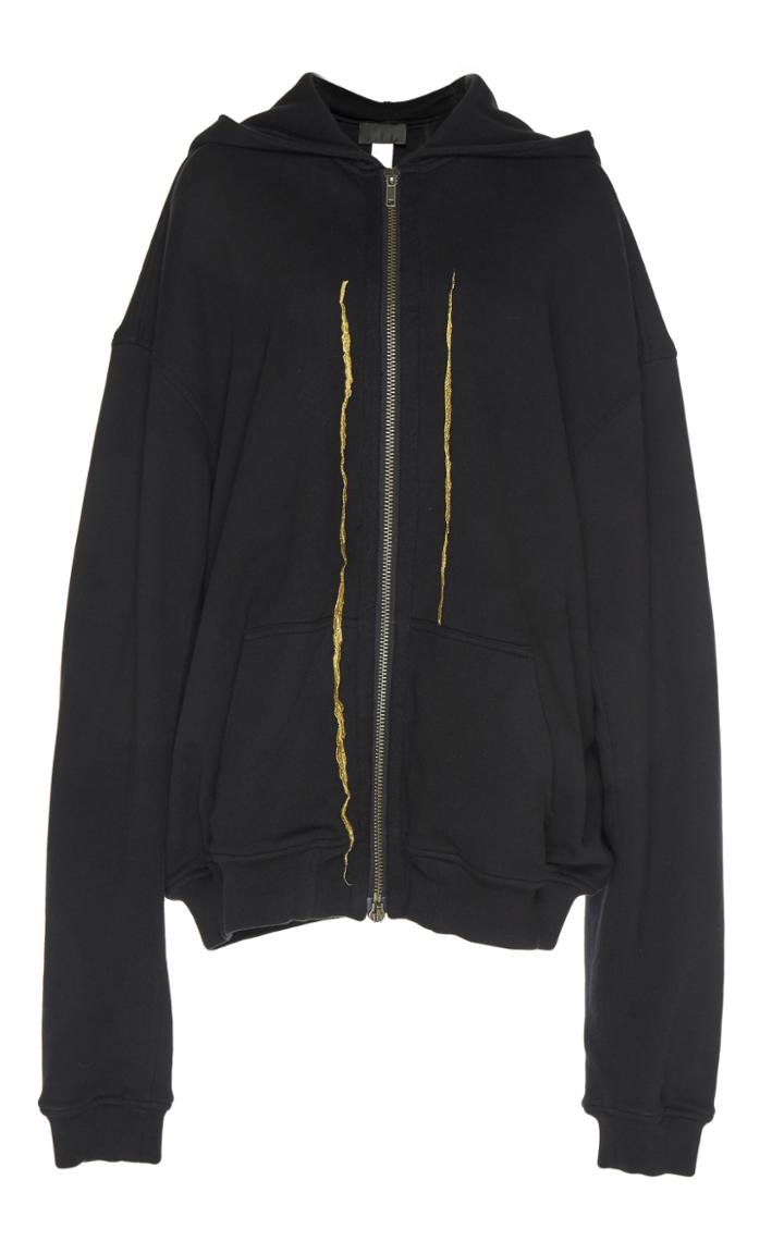 Haider Ackermann Embroidered Hooded Sweatshirt