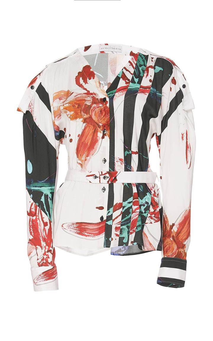 Palmer/harding Palmer//harding Sharp Floral Top