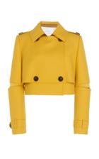 Maison Rabih Kayrouz Cropped Double-breasted Virgin Wool Jacket