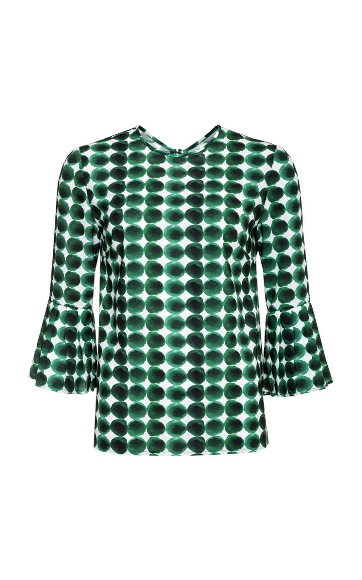 Lilli Jahilo Saskia Blouse With Pleated Sleeves