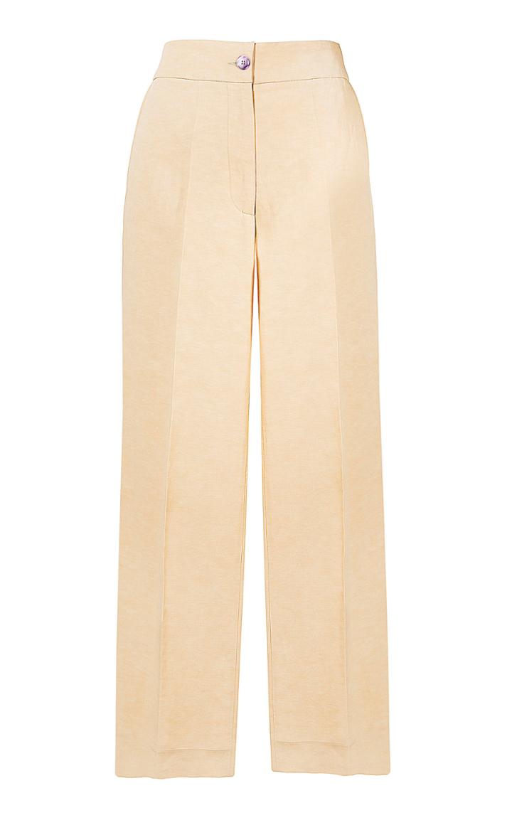 Moda Operandi Blaz Milano Chips High-rise Straight-leg Pants Size: 0