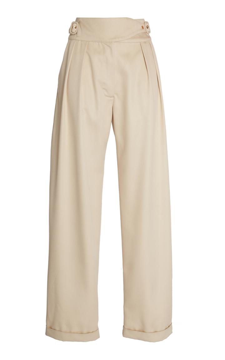 Pascal Millet High Waist Gabardine Trouser