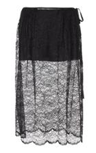 Paco Rabanne Lace Wrap Skirt