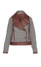 Martin Grant Reversible Linen-blend Peacoat