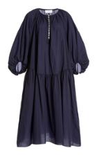 Moda Operandi Deveaux Ruth Oversized Crinkled Voile Midi Dress
