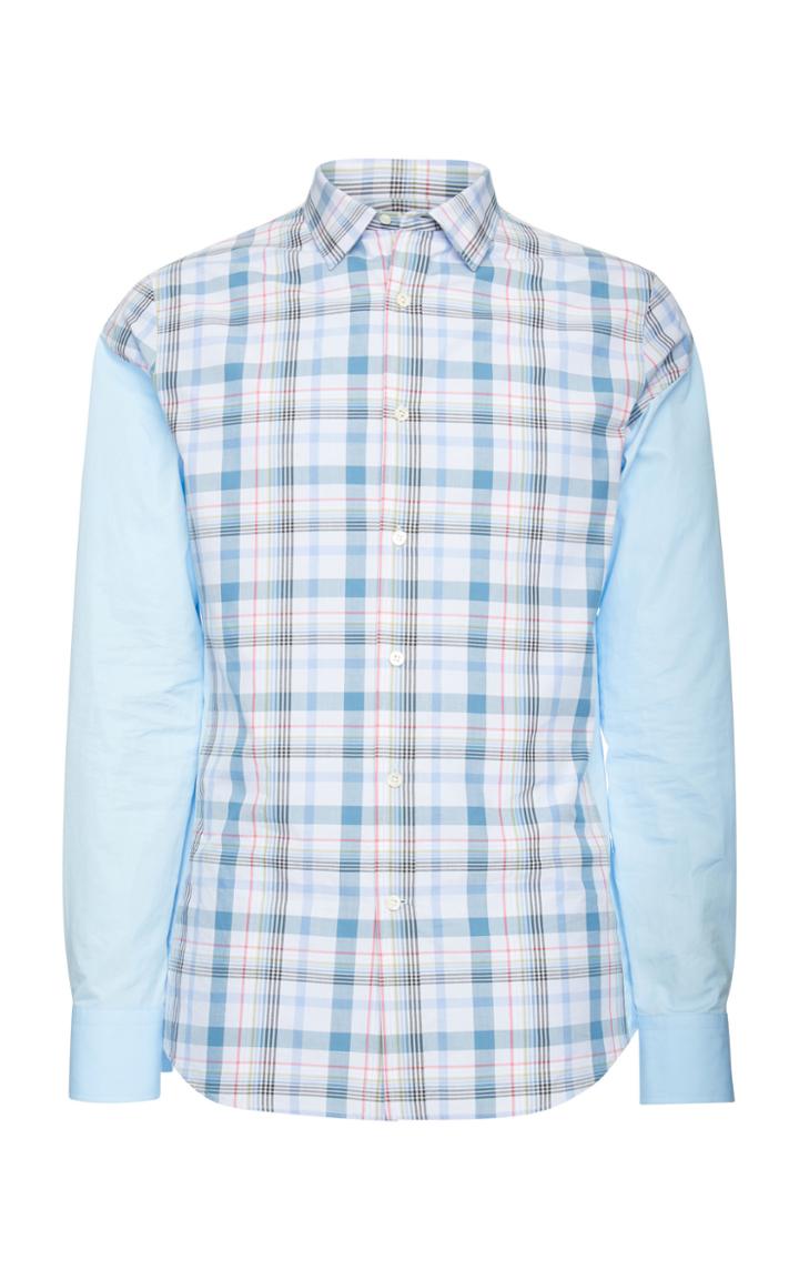 Alexander Mcqueen Checked Cotton-poplin Oxford Shirt