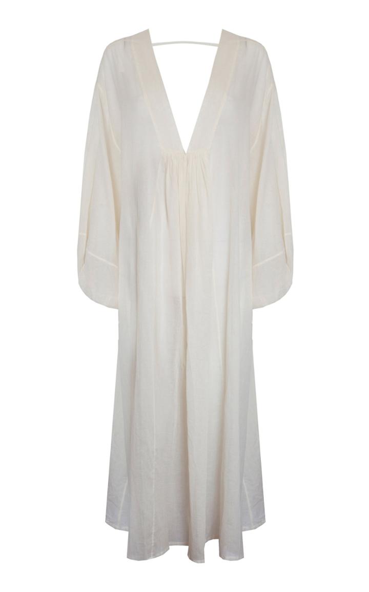 Moda Operandi Cloe Cassandro Gabriella Cream Dress Size: S