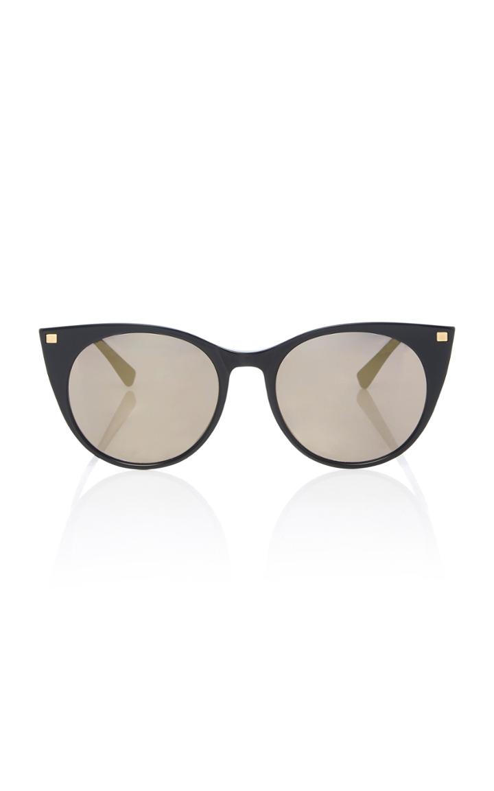 Mykita Desna Gold-tone And Acetate Round-frame Sunglasses