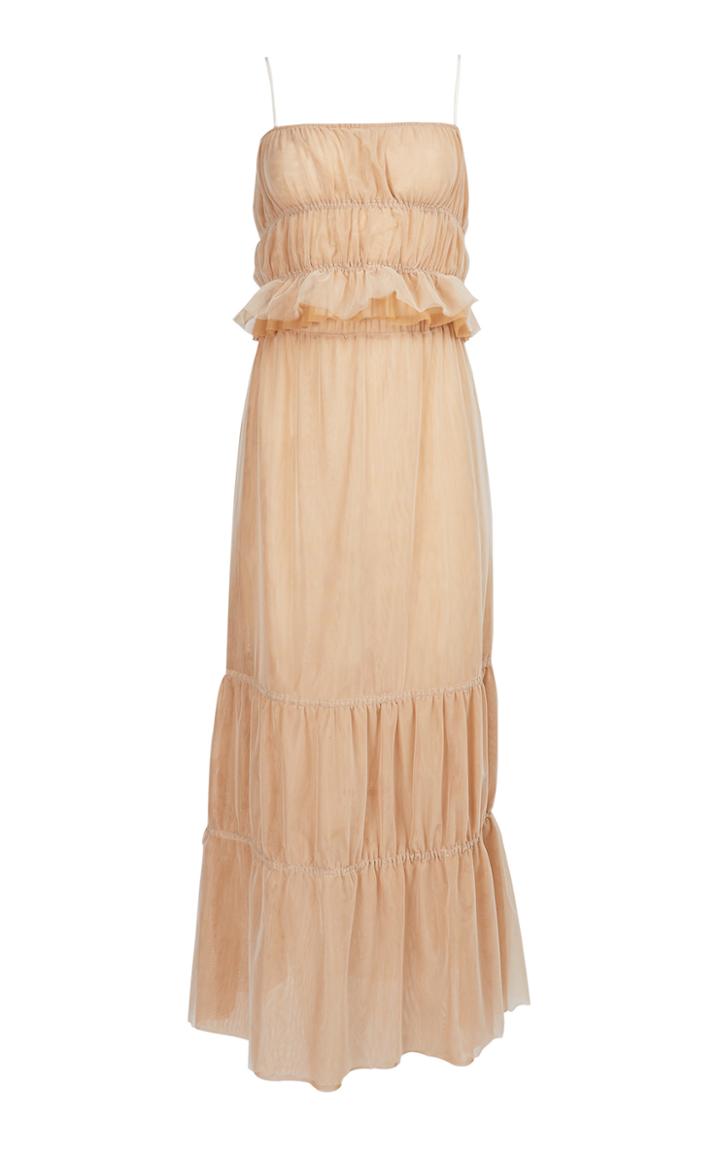 Moda Operandi Lein Hannah's Blush French Tulle Top And Skirt