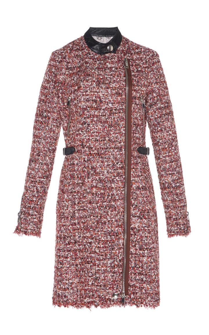 Giambattista Valli Tweed Long Jacket