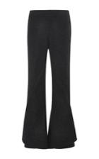 Mary Katrantzou Grey Felted Wool Clockwork Trousers