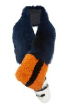 Lysa Lash Furs Printed Fox Scarf