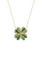 Moda Operandi Aisha Baker Lucky You Emerald Necklace