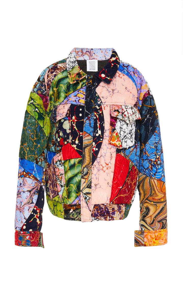 Rosie Assoulin Marble Reversible Puffer