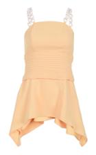 Amal Al Mulla Cinched Crepe Top